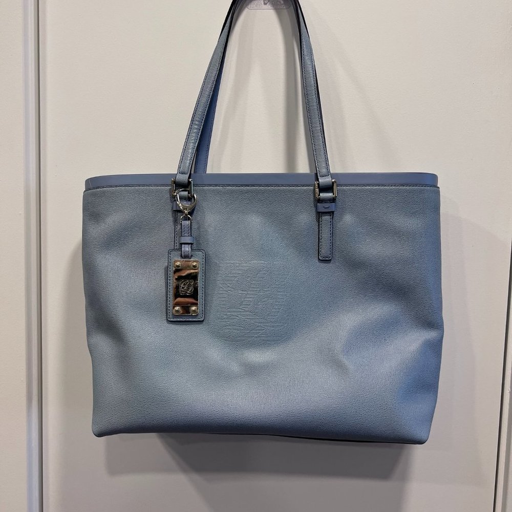 Louis Quatorze Tote Bag Mist Blue